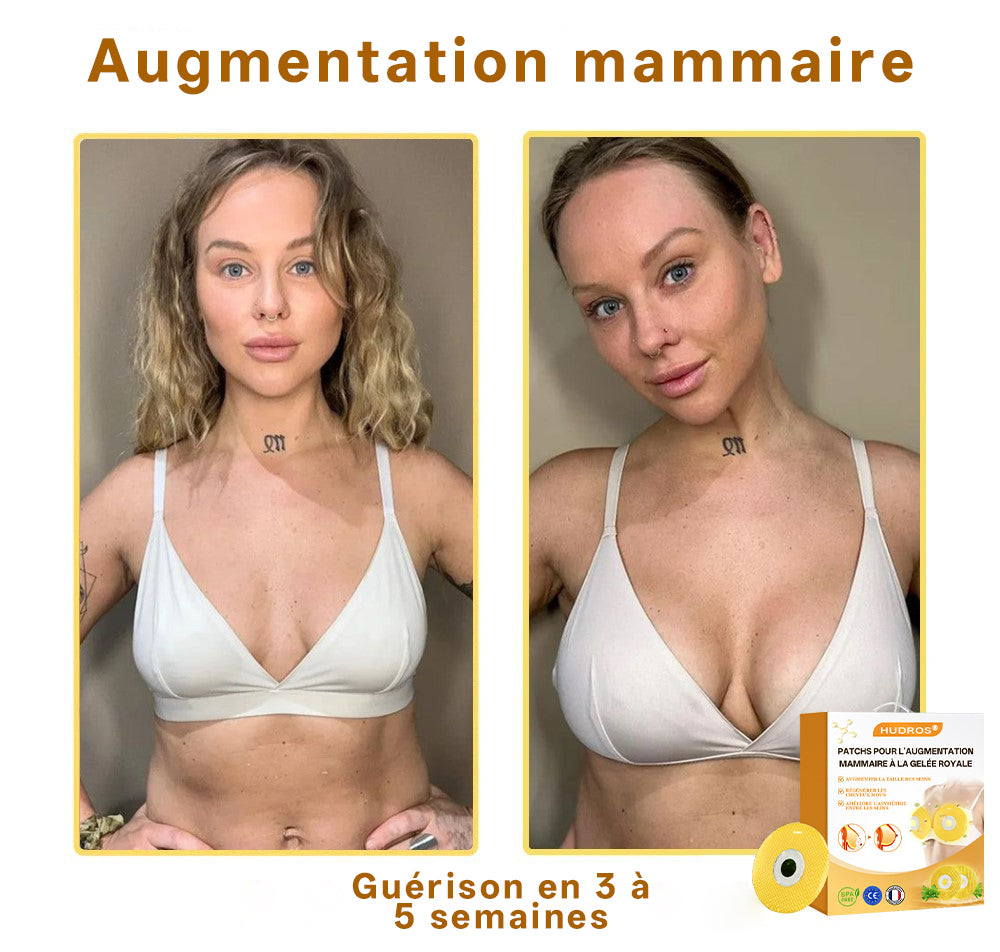 🏆【Boutique officielle】𝐇𝐔𝐃𝐑𝐎𝐒®🩰 Patch à la gelée royale pour l’augmentation mammaire sans danger lors de l’allaitement