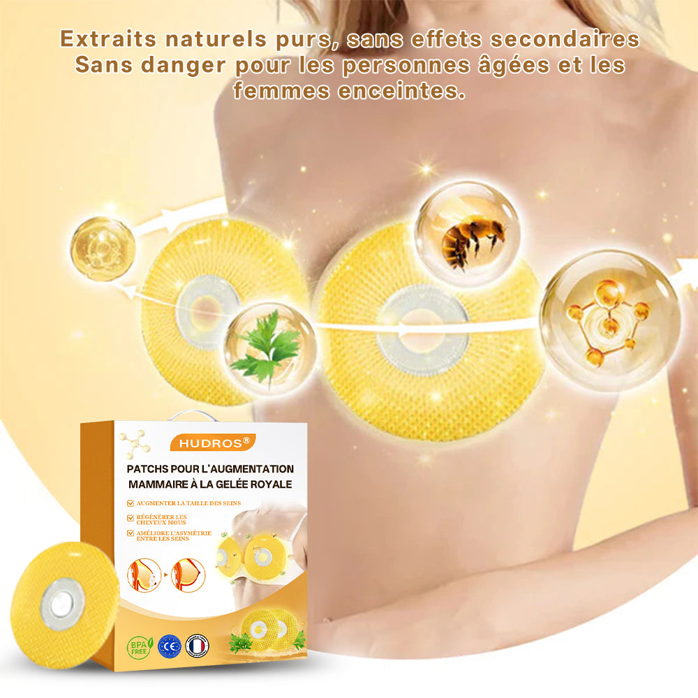 🏆【Boutique officielle】𝐇𝐔𝐃𝐑𝐎𝐒®🩰 Patch à la gelée royale pour l’augmentation mammaire sans danger lors de l’allaitement