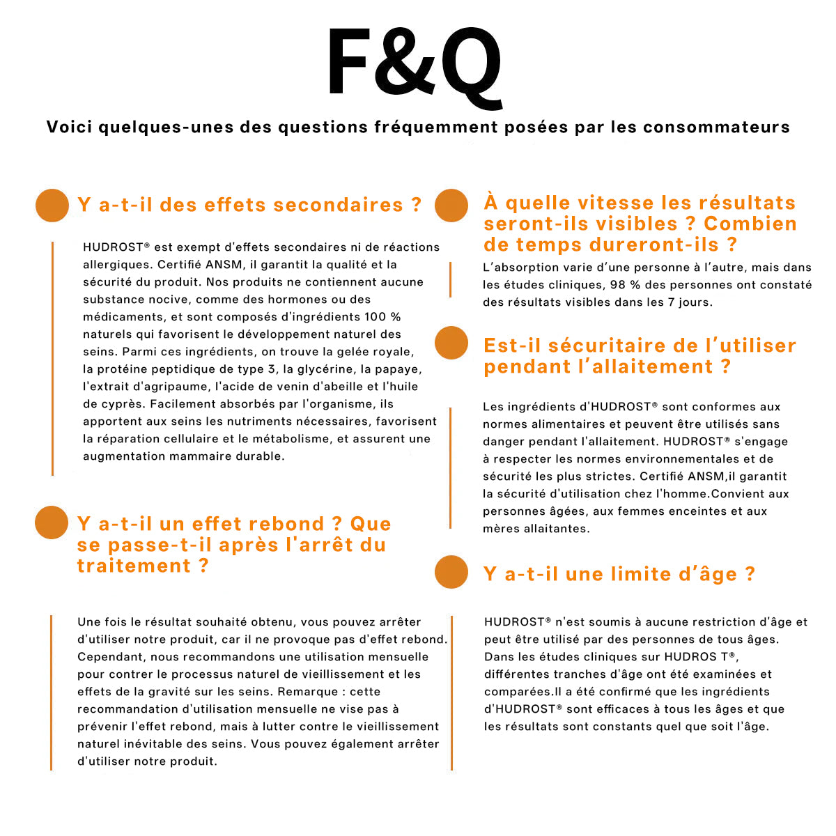 🏆【Boutique officielle】𝐇𝐔𝐃𝐑𝐎𝐒®🩰 Patch à la gelée royale pour l’augmentation mammaire sans danger lors de l’allaitement