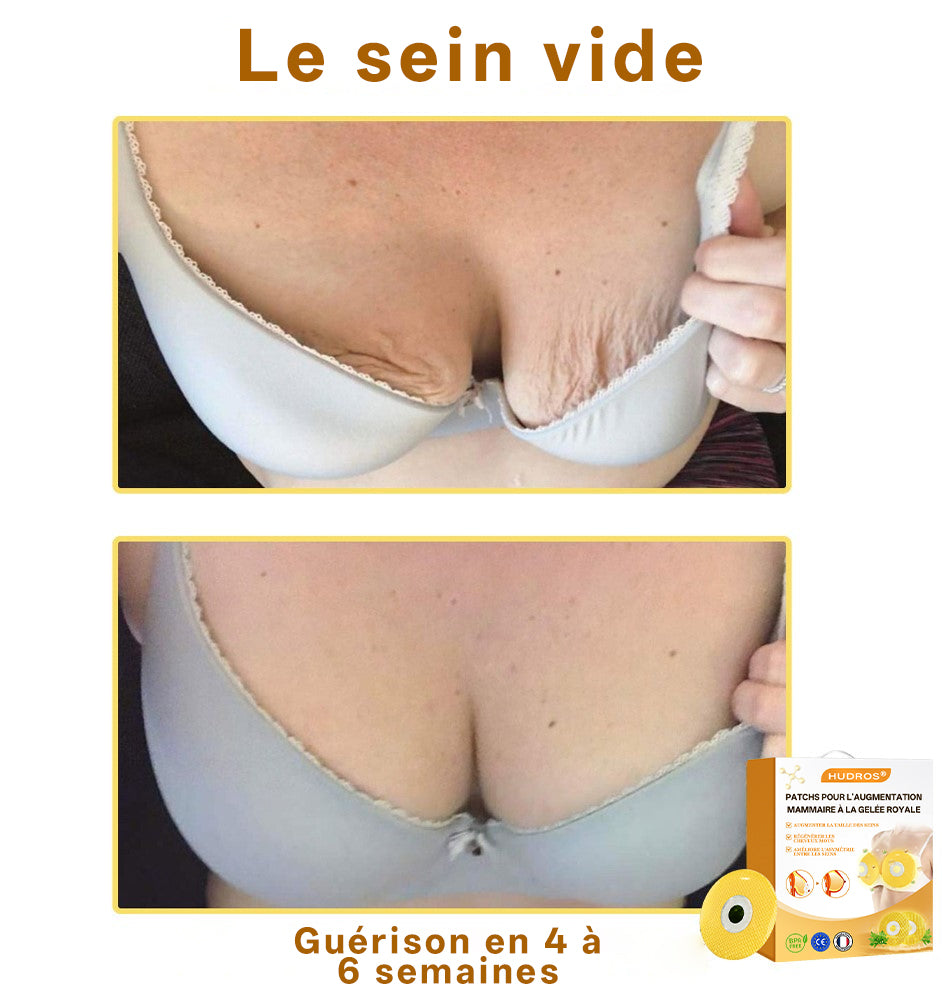 🏆【Boutique officielle】𝐇𝐔𝐃𝐑𝐎𝐒®🩰 Patch à la gelée royale pour l’augmentation mammaire sans danger lors de l’allaitement