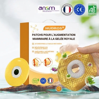 🌺【Boutique officielle】𝐇𝐔𝐃𝐑𝐎𝐒®🩰 Patch à la gelée royale pour l’augmentation mammaire sans danger lors de l’allaitement
