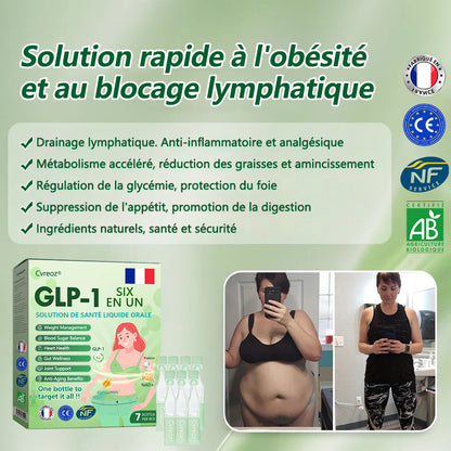 🤍𝑩𝒐𝒖𝒕𝒊𝒒𝒖𝒆 𝒐𝒇𝒇𝒊𝒄𝒊𝒆𝒍𝒍𝒆 |𝐂𝐯𝐫𝐞𝐨𝐳® GLP-1 Liquide pour la santé 6 en 1 (Une seule dose par jour - resultats visibles des 7 jours)