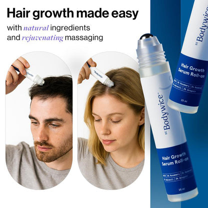 Be Bodywice Advanced Hair Growth Roll-On Serum(72%OFF🔥)